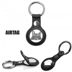 Etui AirTag - Chien Bulldog