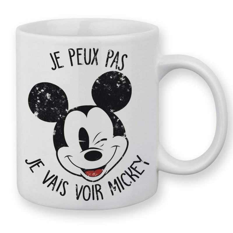 Mug / Tasse je peux pas j'ai Mickey