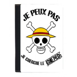 Housse passeport - Je peux je cherche le One piece manga