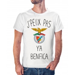 T-shirt j'peux pas y'a Benfica - cadeau homme football portugal